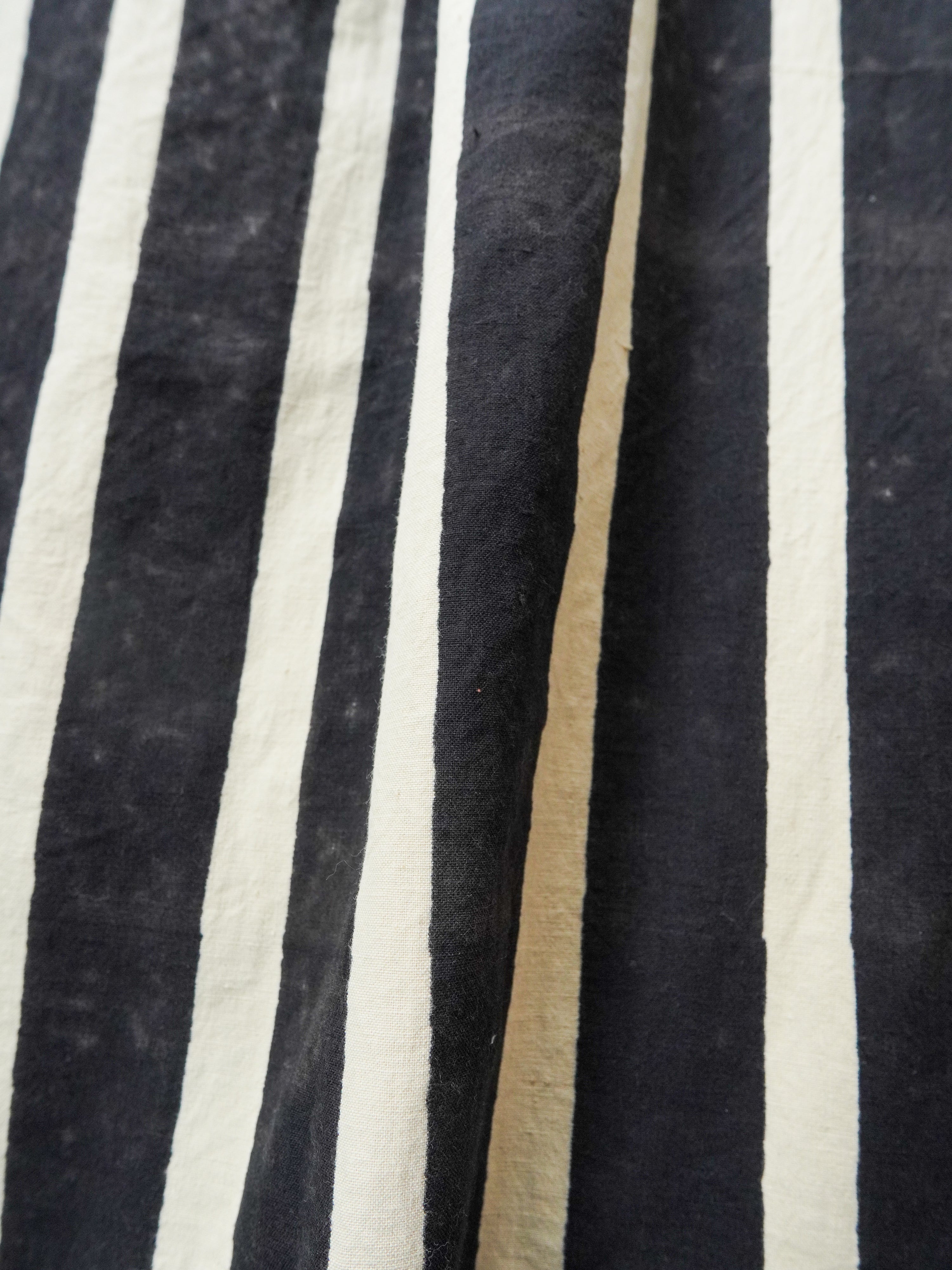 Stripe Block Print Shirts Dress