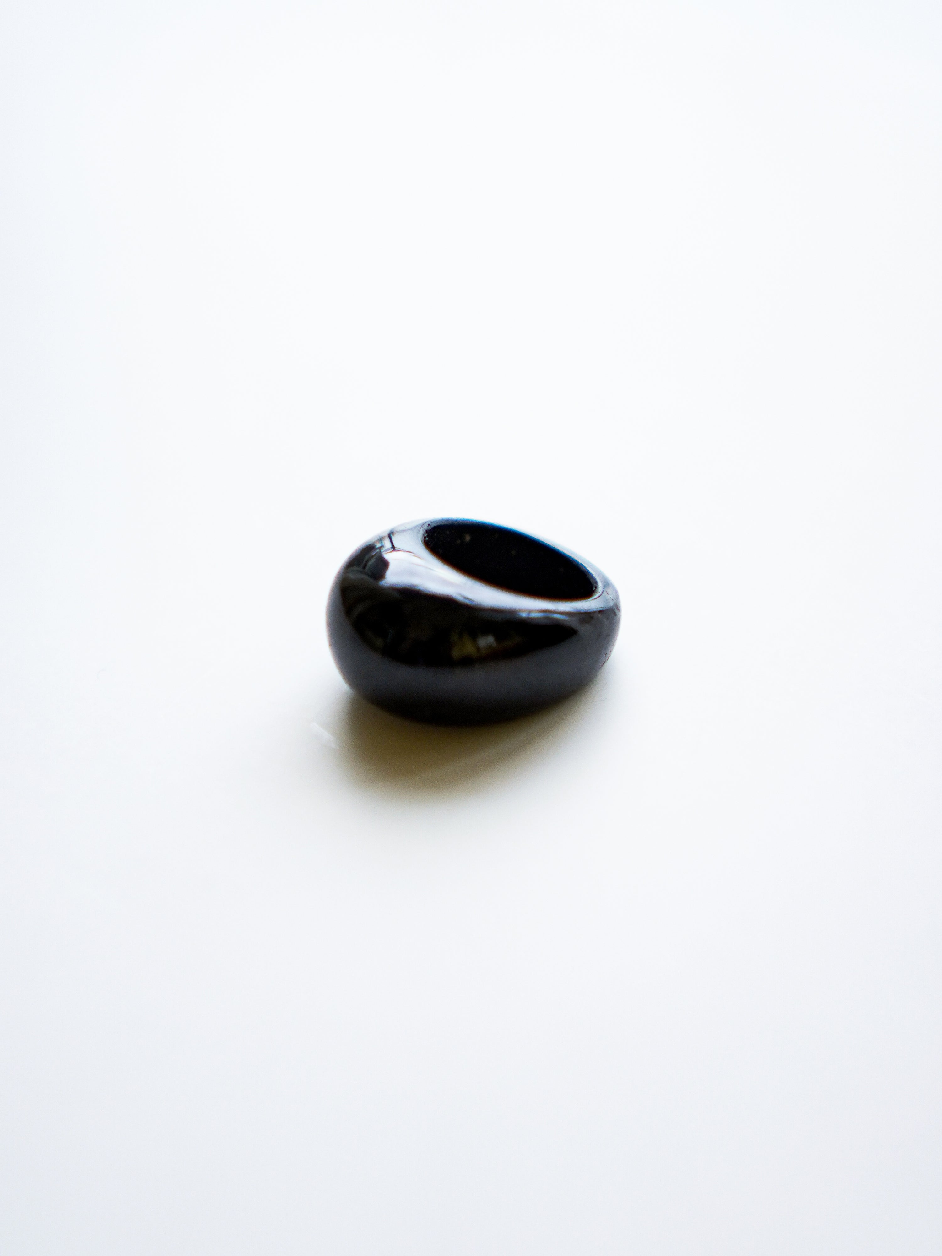 "NUE" Ring c/# Black Tourmaline