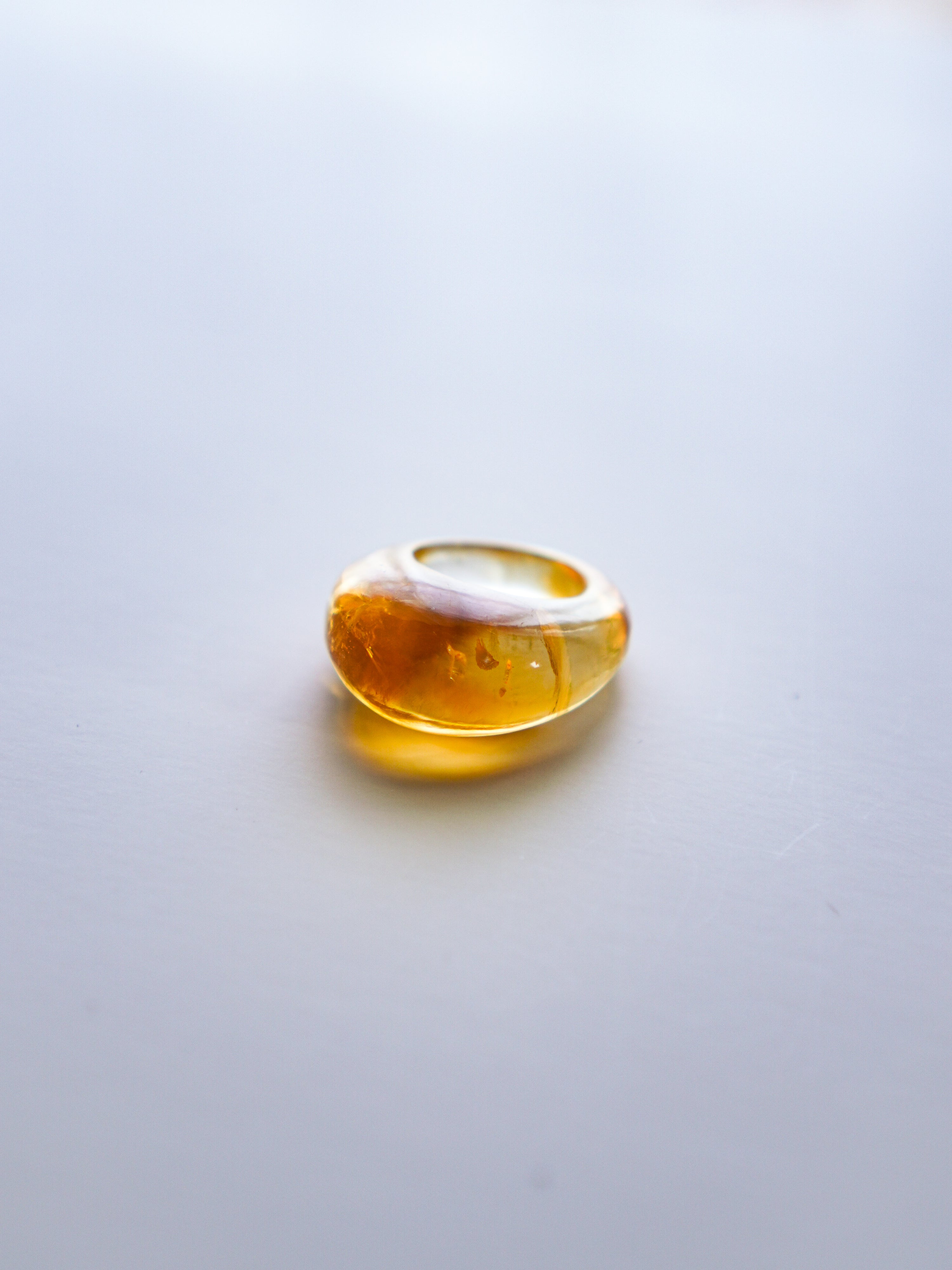"NUE" Ring c/# Citrine
