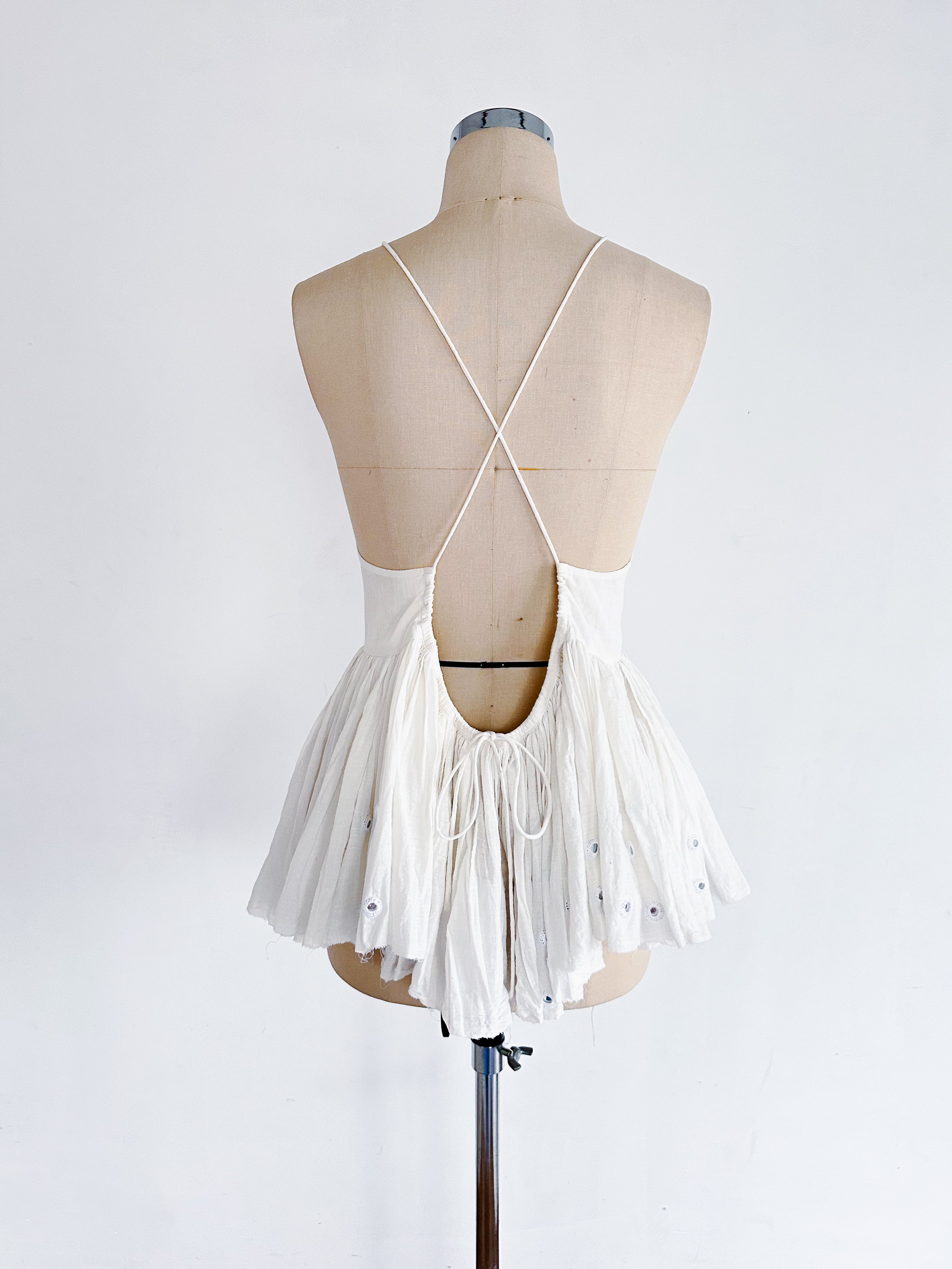 100S Khadi Mirror Work Blouse