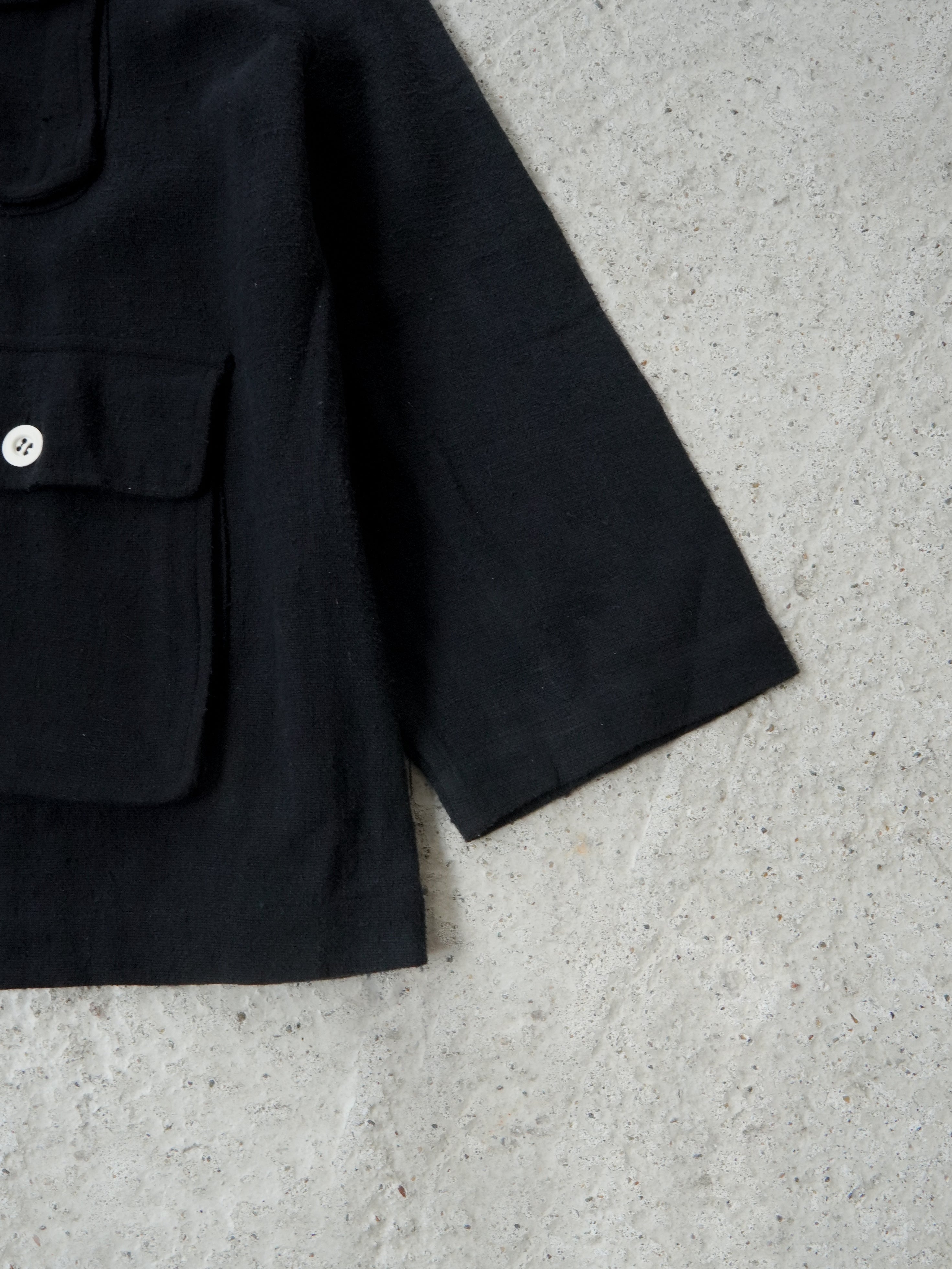 Matka Silk Noil Hand Woven Fabric Work Jacket