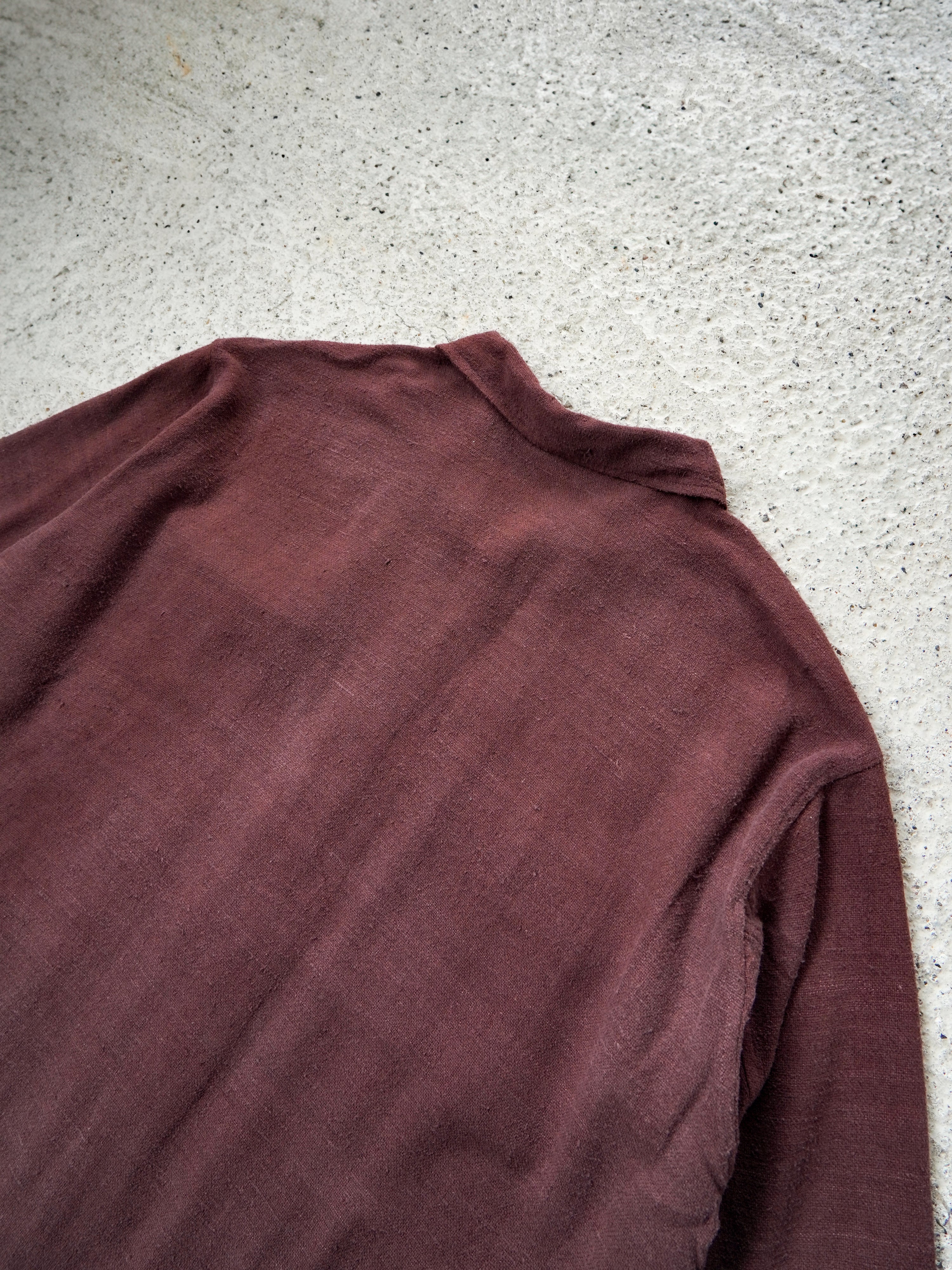 Matka Silk Noil Hand Woven Fabric Work Jacket