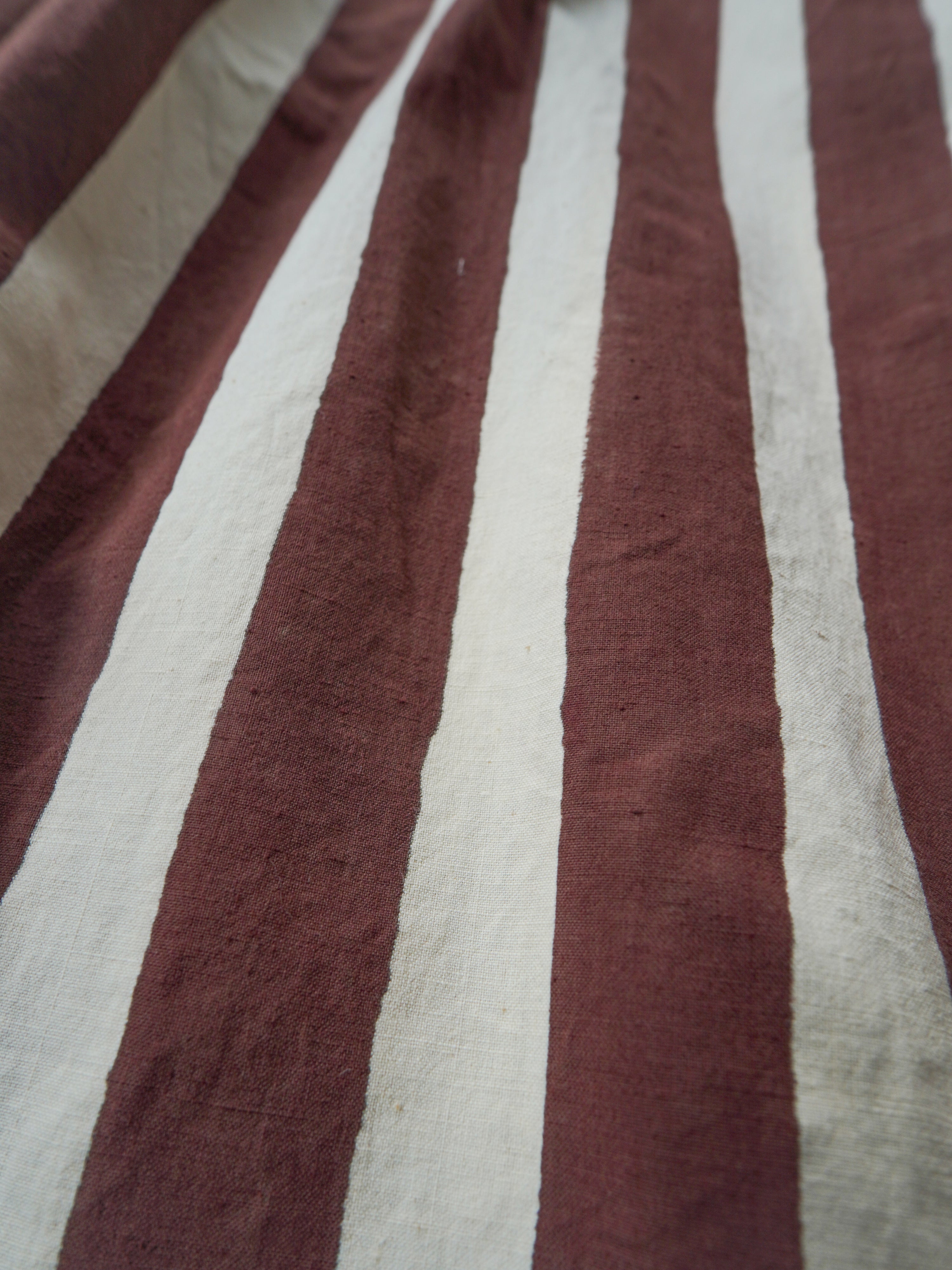 Stripe Block Print Shirts Dress