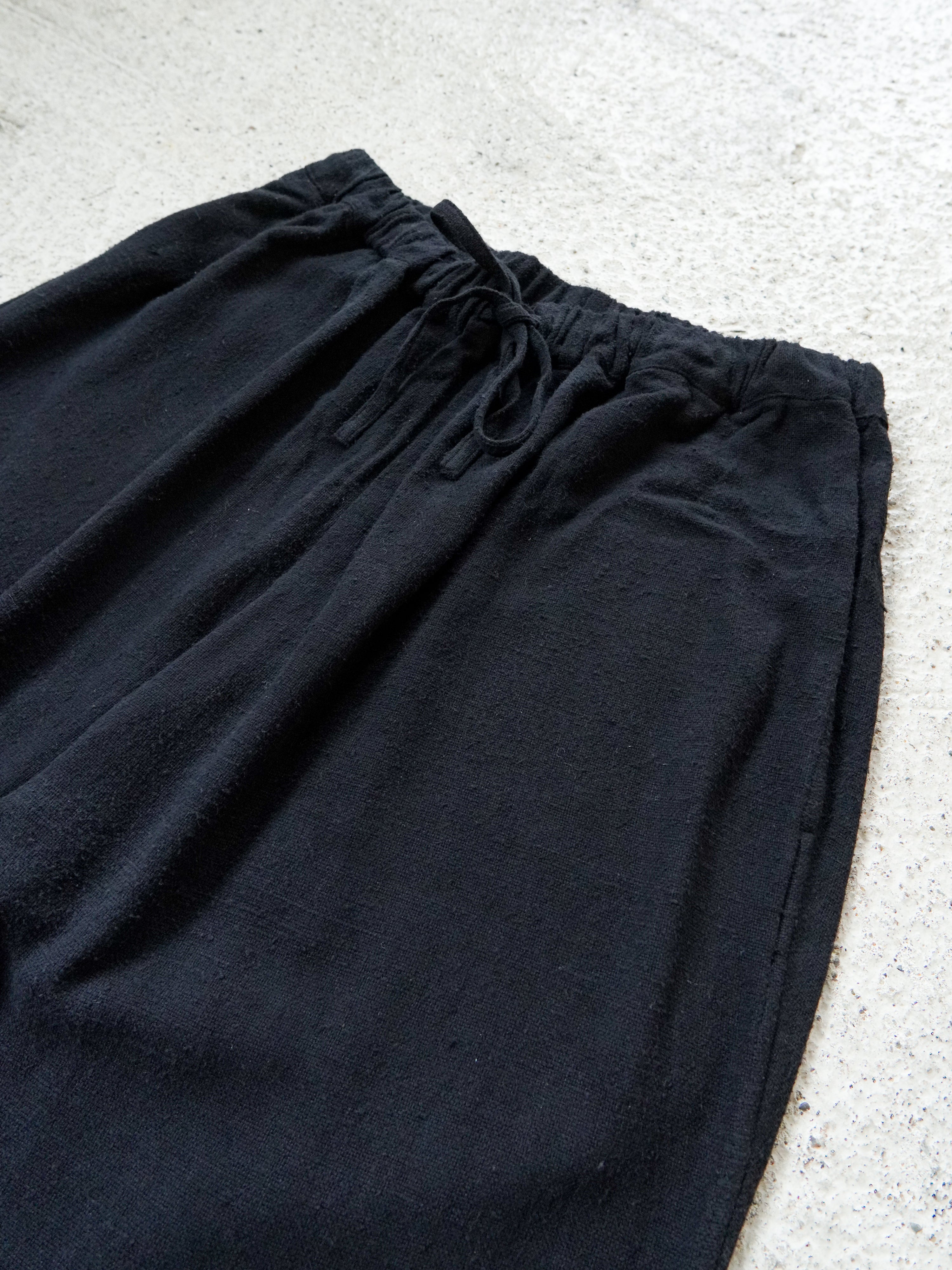Matka Silk Noil Hand Woven Fabric Salwar Pants