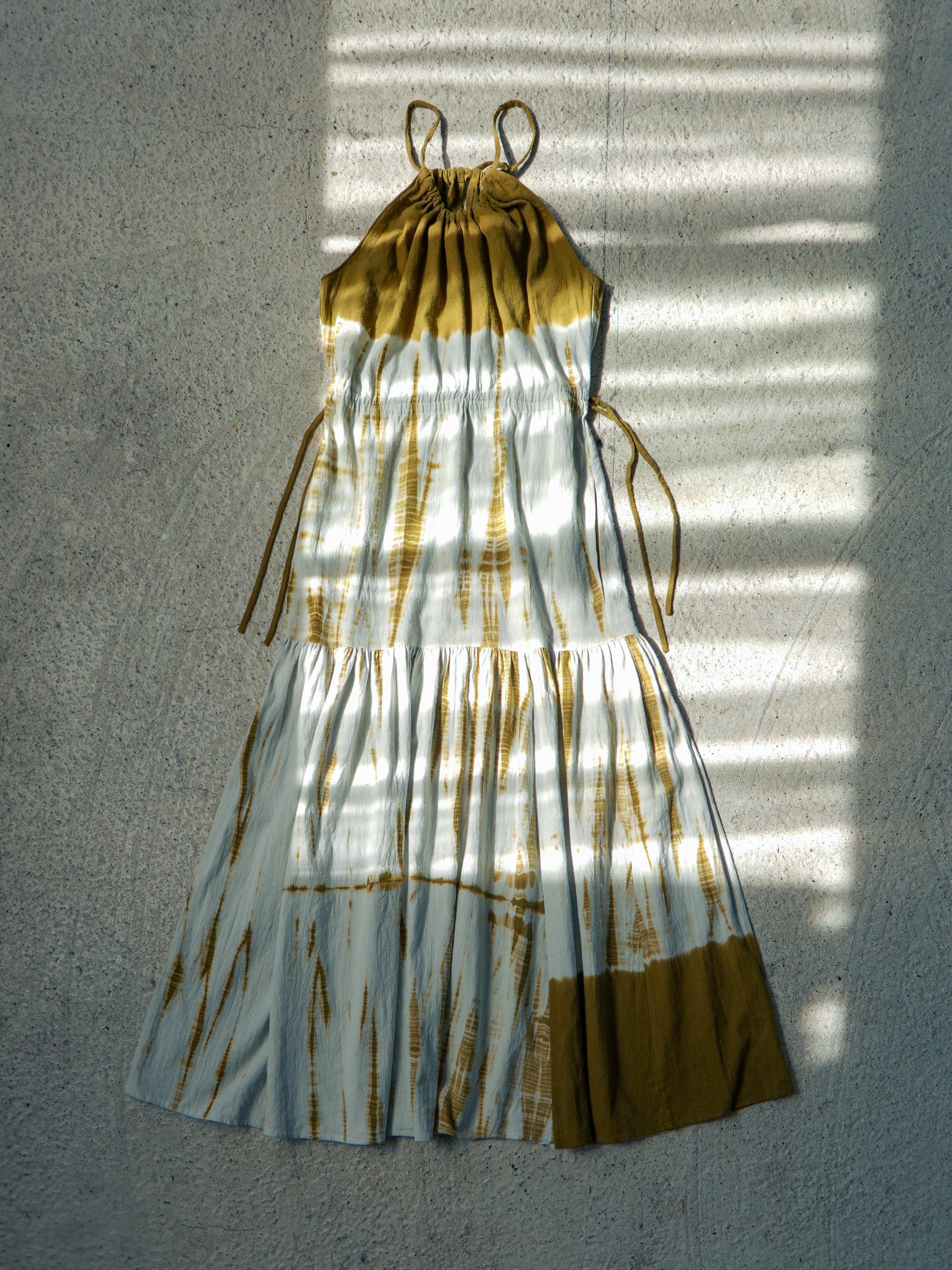 Hemp Khadi Hand Dyed Dress