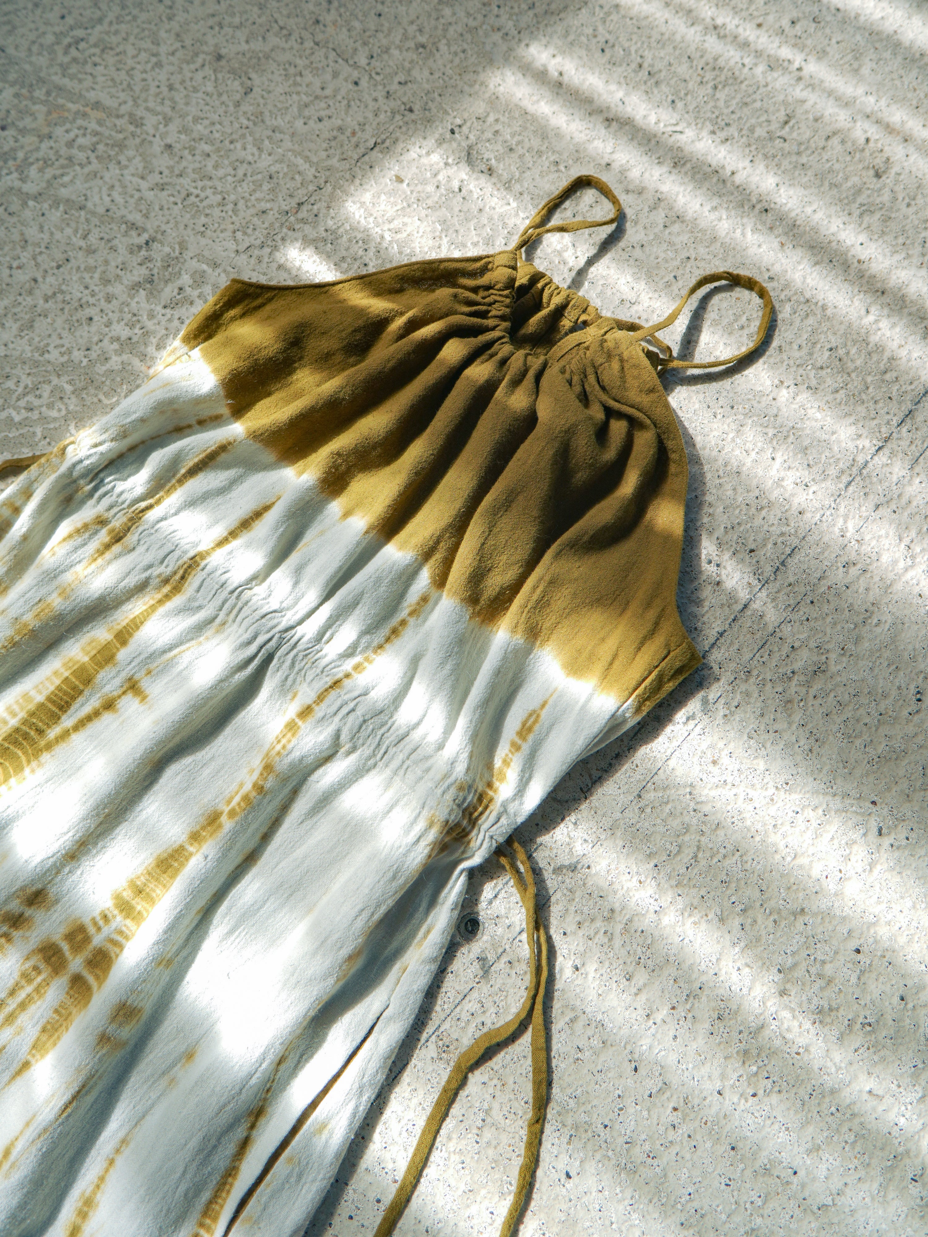Hemp Khadi Hand Dyed Dress