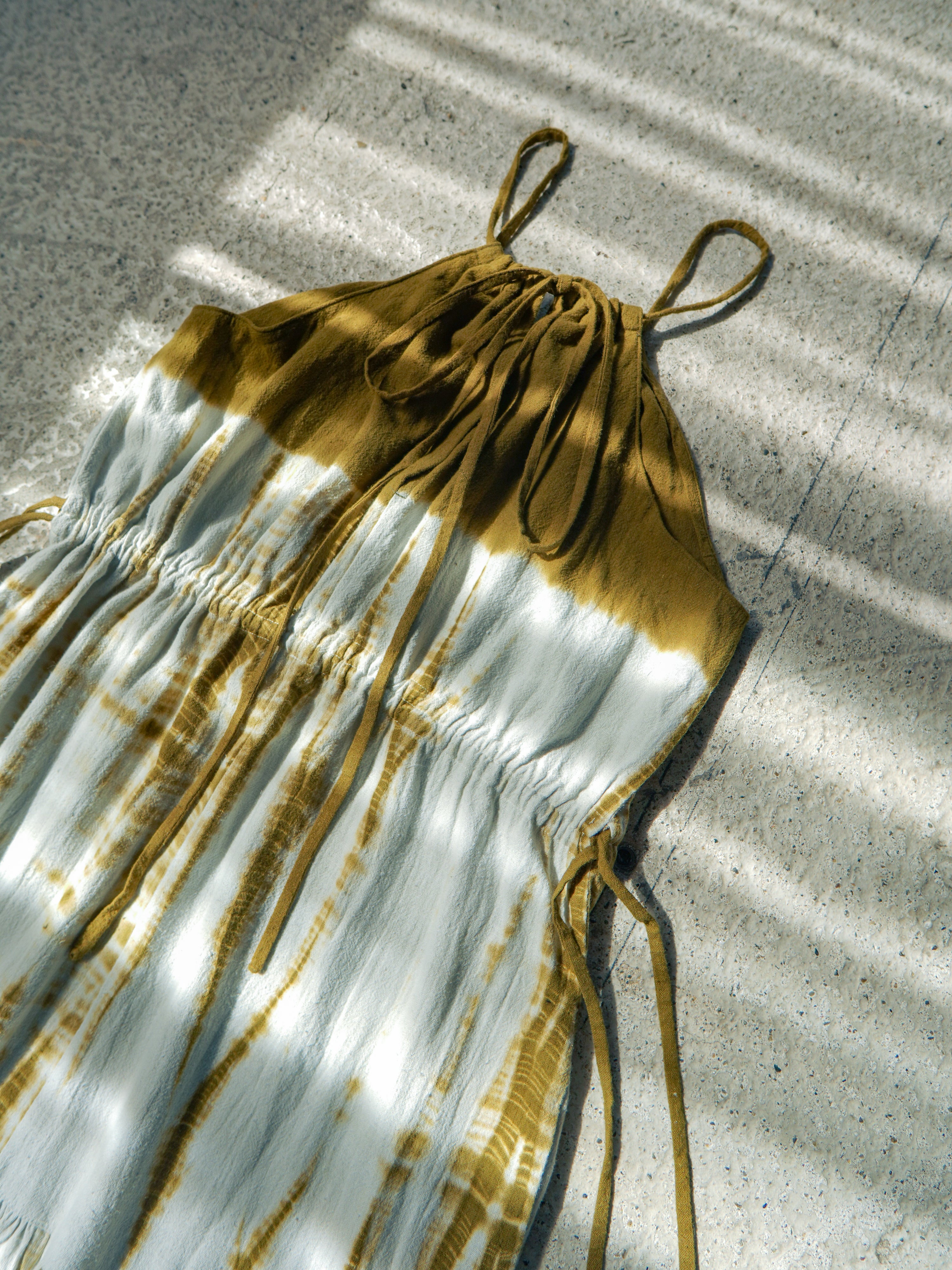 Hemp Khadi Hand Dyed Dress