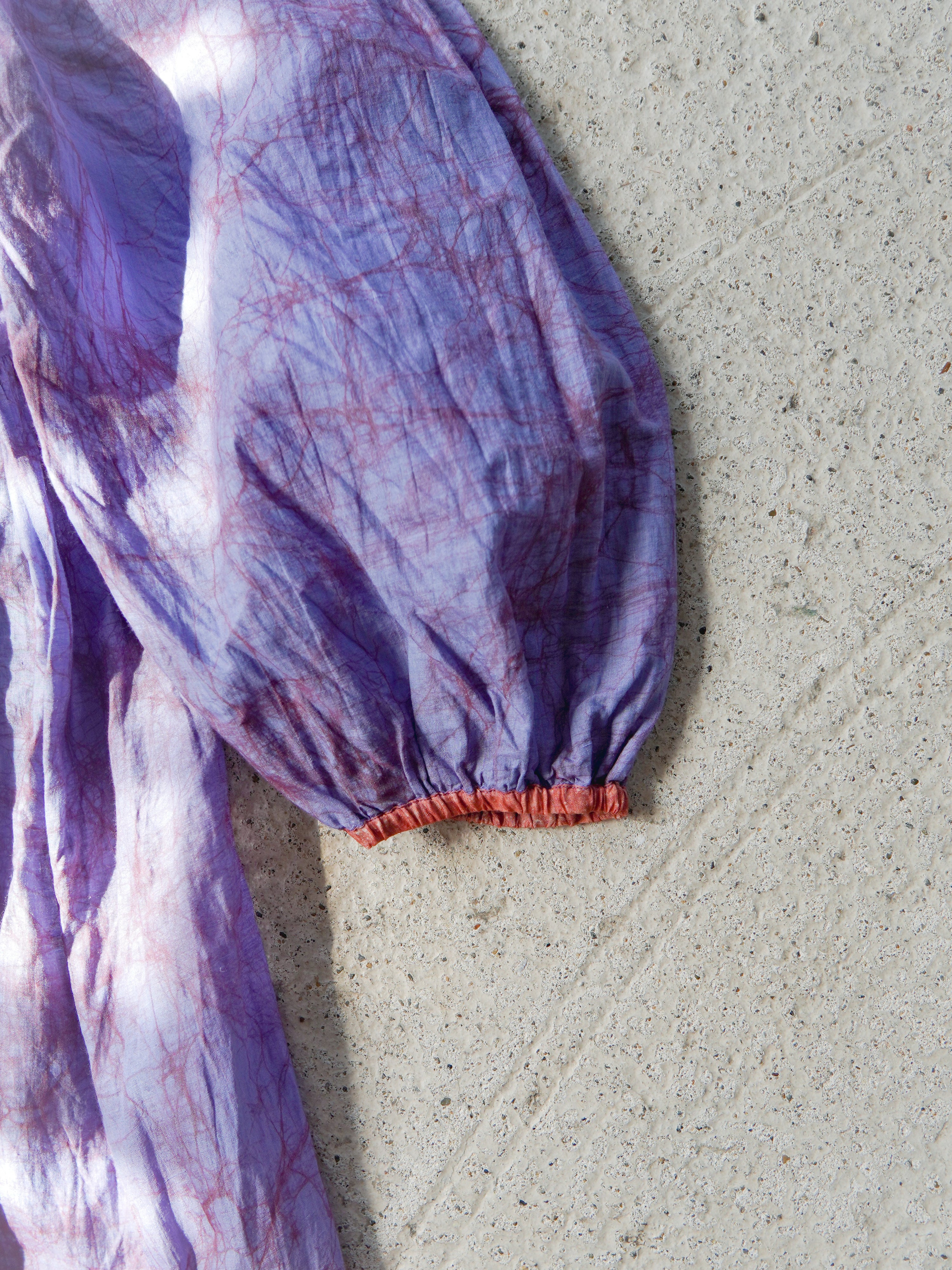 Tusser Silk Khadi Hand Dyed Dress