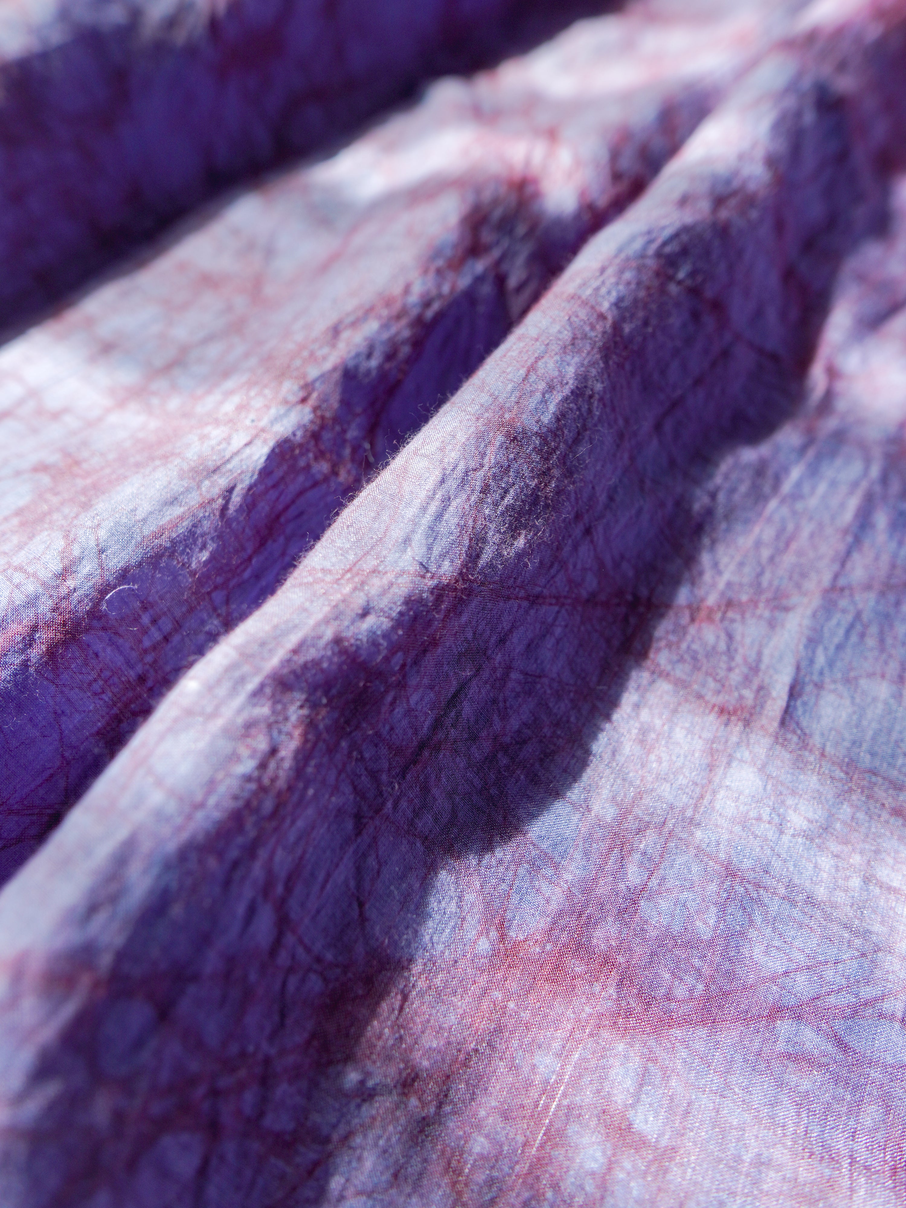 Tusser Silk Khadi Hand Dyed Dress