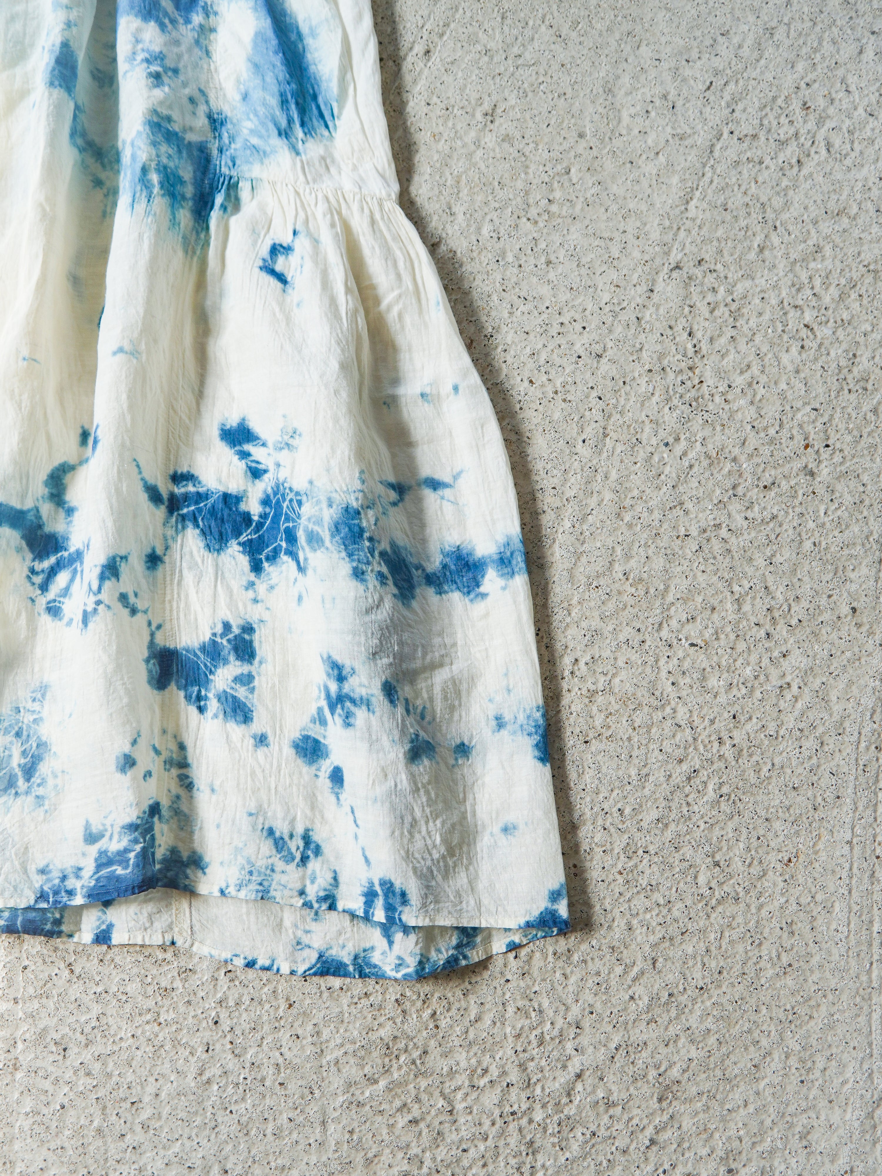Tusser Silk Khadi Hand Dyed Dress