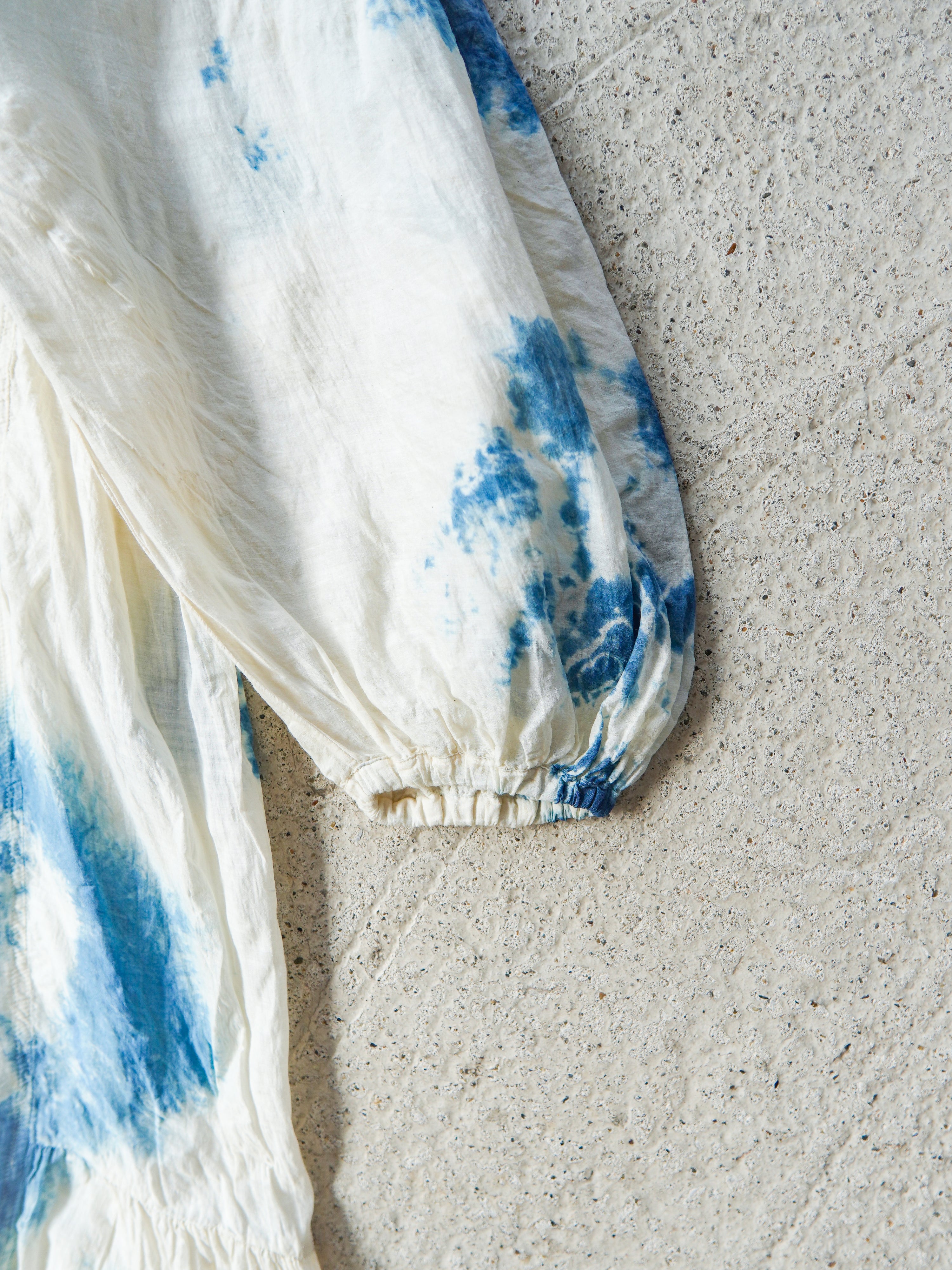 Tusser Silk Khadi Hand Dyed Dress