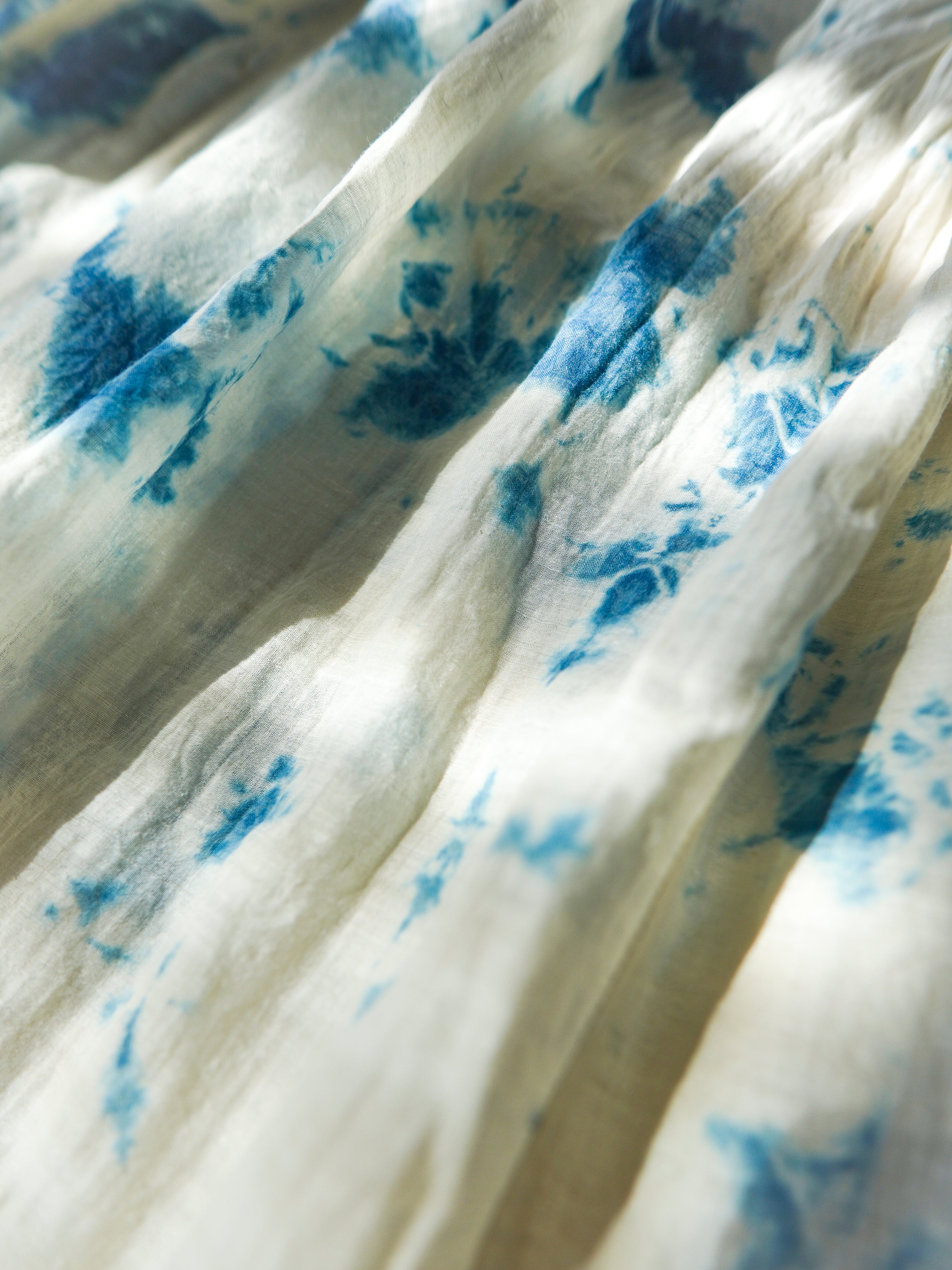 Tusser Silk Khadi Hand Dyed Dress
