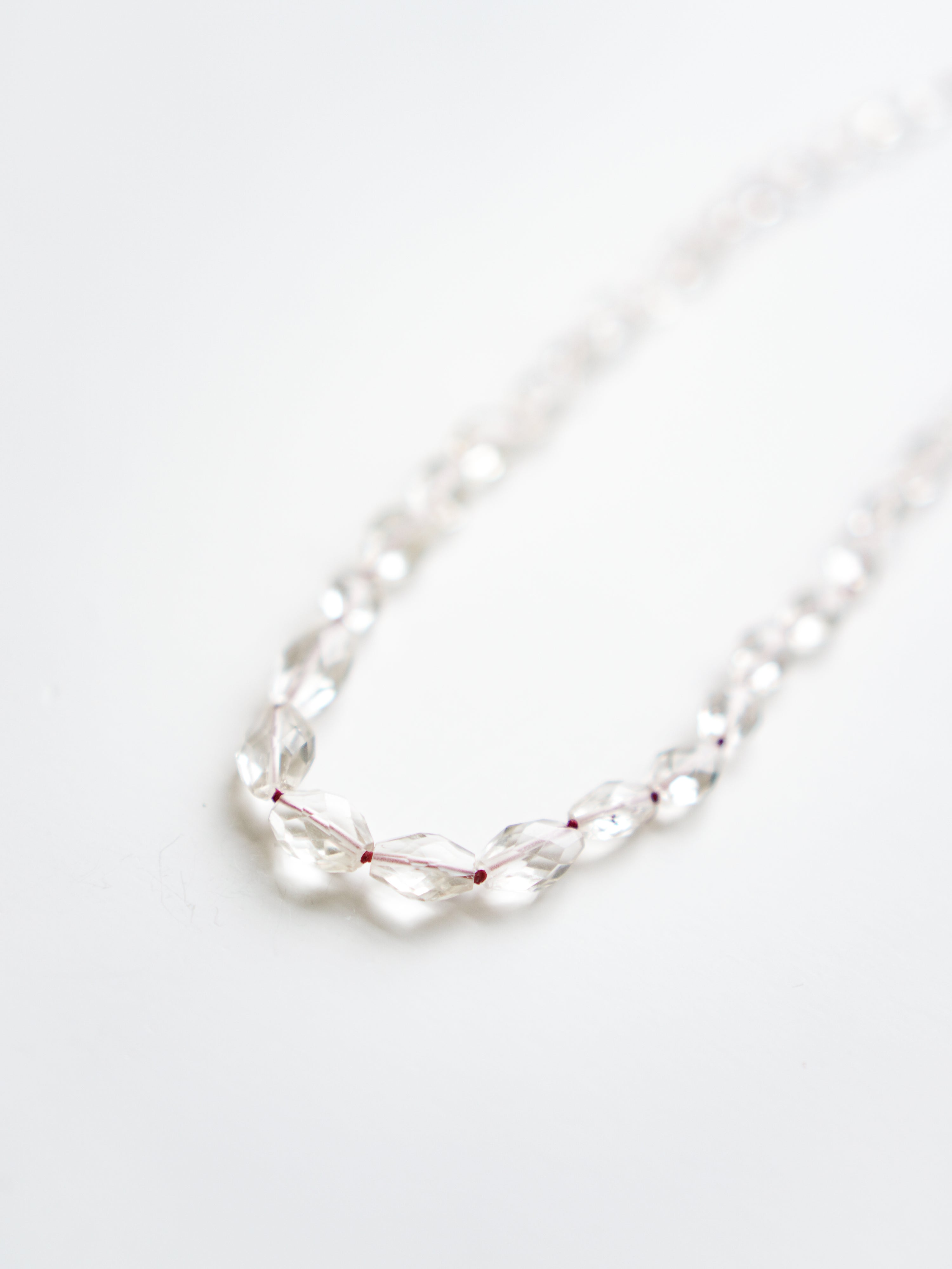 " TEN TO TEN " Necklace c/# Quartz