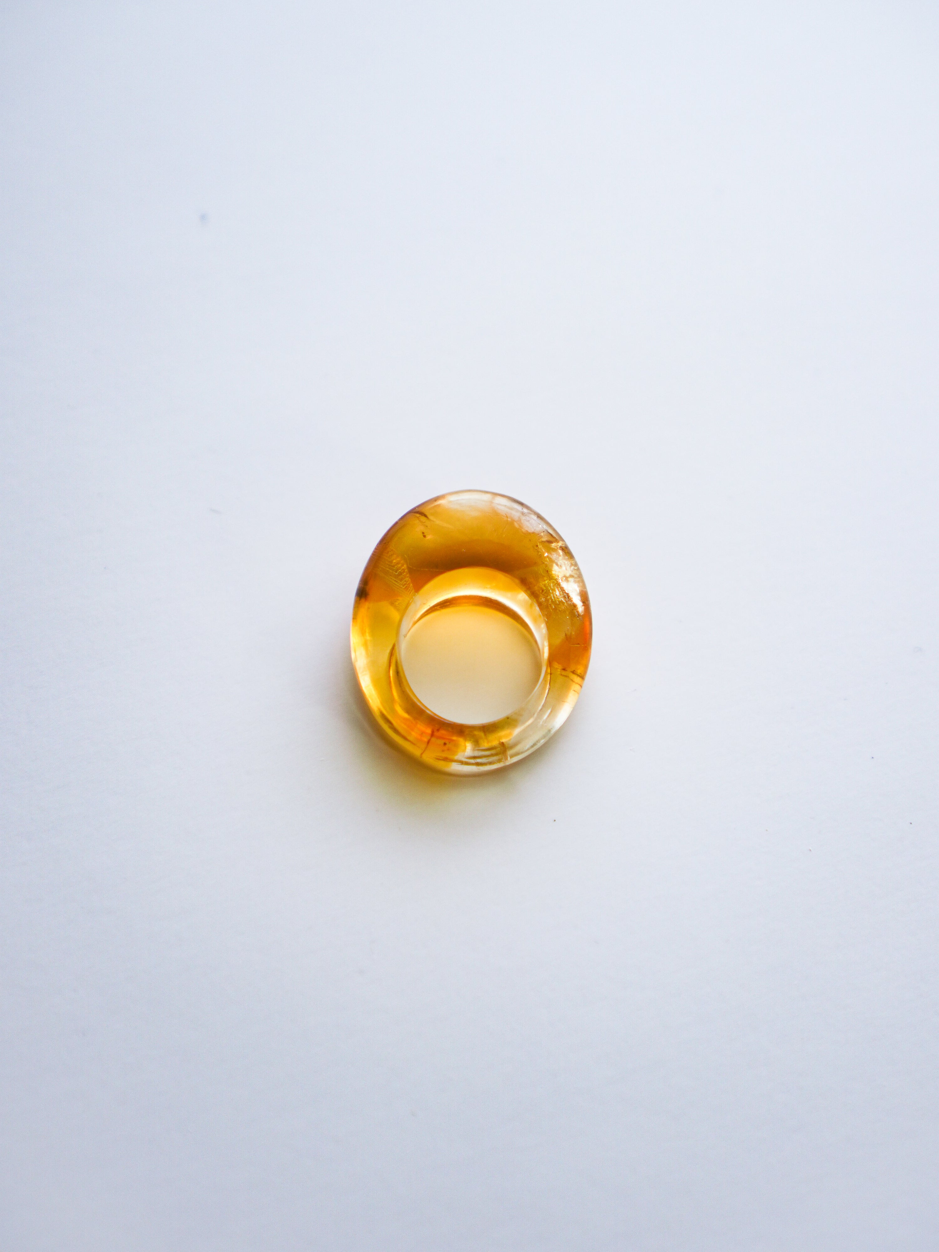 "NUE" Ring c/# Citrine